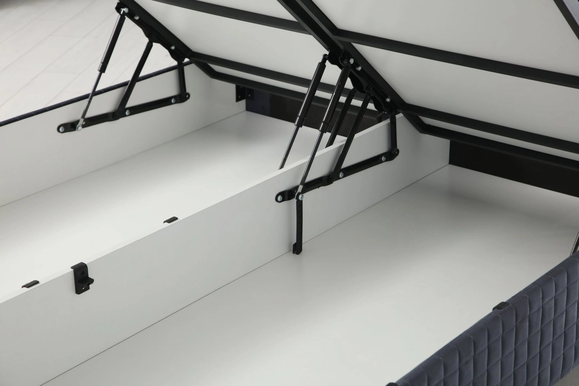 Safir Bazalı Karyola - Antrasit 140x200 140 x 200 CM