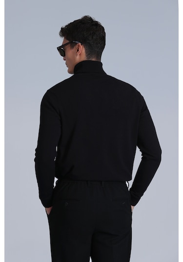 Lufian Erkek Kazak 112090126 Siyah Siyah