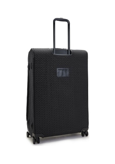 Kıplıng New Youri Spin L Büyük Boy Tekerlekli Valiz Siyah Sıgnature Emb Siyah
