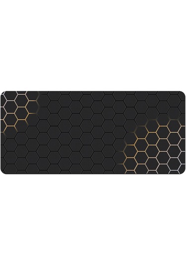 Cbtx 500x1200x3mm Büyük Mouse Pad Petek Desenli E-sport Gaming Masaüstü Mat - Stil 5