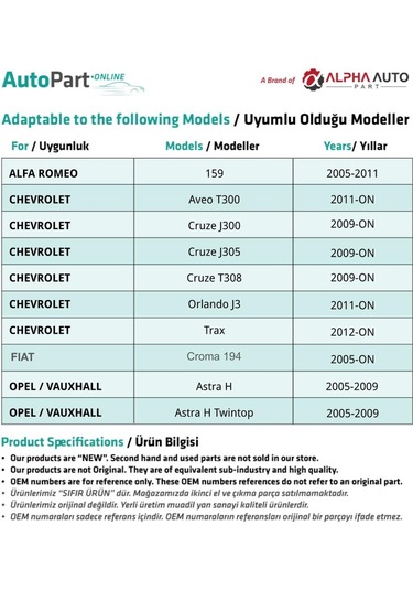 Opel Astra J,insigna,meriva,mokka,mokka X İçin Termostat Su Hortumu Boru Konnektörü