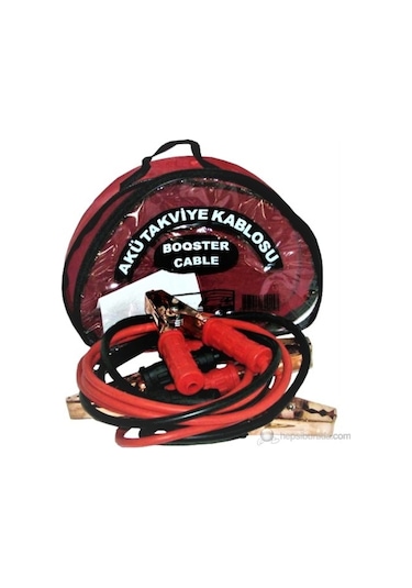 1200 Amper Akü Takviye Kablosu Taşıma Çantalı 2  Metre