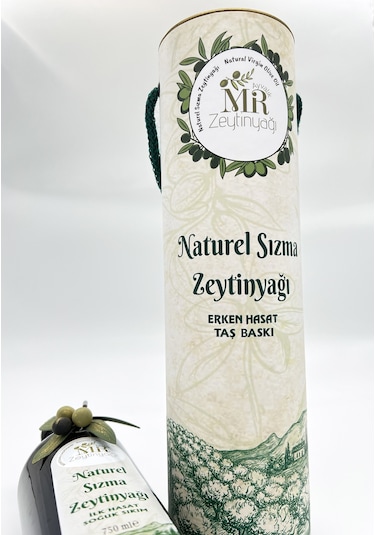Mr Premium Erken Hasat Naturel Sızma Zeytinyağı 750 ML