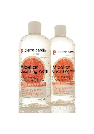 Pierre Cardin Grapefruit & Vitamin C Gently Cleansing Micellar Water 400 ML