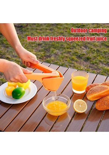 Max Juice Extraction Limon Limon Sıkacağı Kullanımı Kolay Düz Limon Sıkacağı Kaldıraçlı Sıkacak Dahili Süzgeçli Mavi