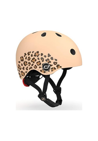Scoot And Ride Lifestyle Bebek Kaskı Xxs-s Leopard 181206-96561
