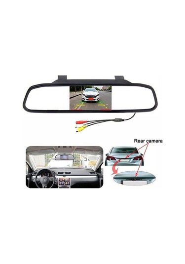 Pazly Rg-201 4,3 Lcd Dikiz Monitörü, Park & Geri Vites Sistemi