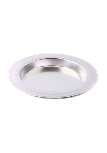 Alüminyum Künefe Tabağı 15 CM 3 Adet Gümüş