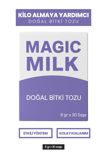Magıc Mılk Doğal Bitki Tozu