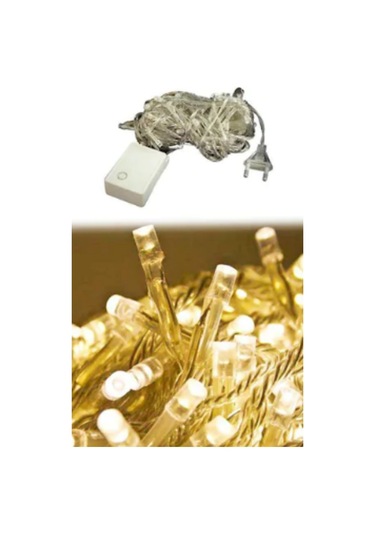 Fonksiyonlu 10 Metre 100 Ledli Dekoratif Yılbaşı Işığı