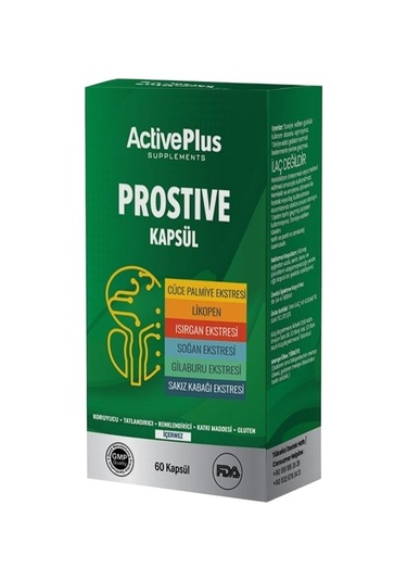 Activeplus Prostive 60 Kapsül