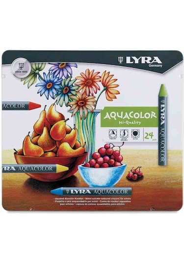 Lyra Aquacolor Sulandırılabilir Pastel Boya 24 Renk N11.1440