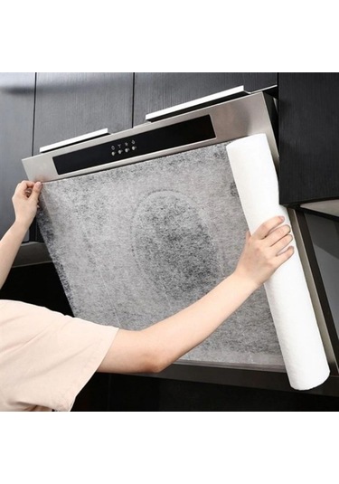 2li Yağ Emici Duman Önleyici Pratik Mutfak Davlumbaz Koruyucu Day Çok Renkli