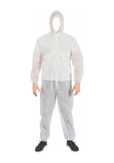 Mege Tek Kullanımlık Tulum Beyaz 30 G 100'lü