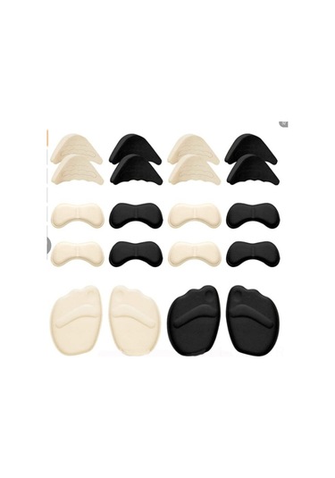 Qingmipy Ayakkabı Dolgu Pedleri - Esnek Ve Yapışkan Taban Destekli Rahatlık Seti