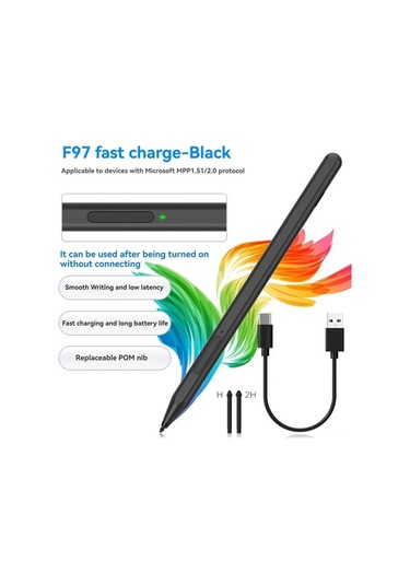 Didadodo Mpp Uyumlu Dokunmatik Kalem - Surface, Asus, Hp, Dell İçin Hızlı Şarj Ve Uzun Pil