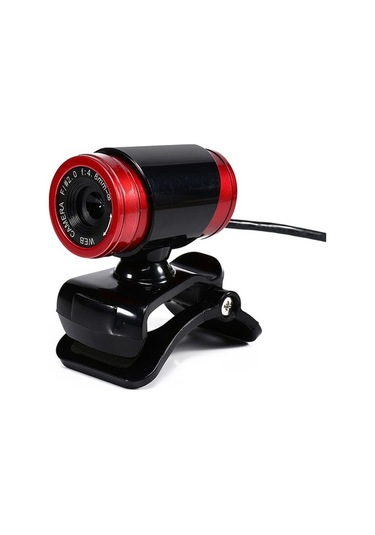 Springsun Usb 2.0 0,3 Milyon Piksel Hd Kamera Web Kamerası Mikrofonlu Klipsli 360 Derece Skype Dizüstü Masaüstü Bilgisayar Pc A