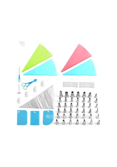 Novahub Profesyonel Pasta Dekorasyon Seti - Yeniden Kullanılabilir Kek Süsleme Çantası Diğer