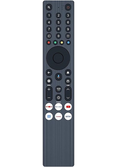 Tcl İle Uyumlu Model 98c6k Mikrofonlu Led Tv Kumandası
