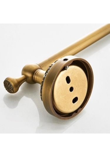 Suntek Vintage Pirinç Duvara Monte Banyo Tuvalet Kağıdı Rulo