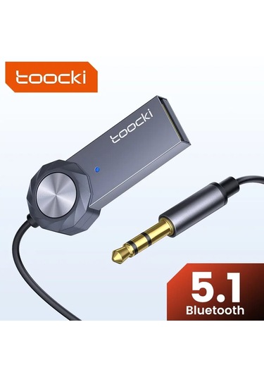 Toocki Bluetooth Araç Kiti 5.1 Navigasyon Destekli Hi-fi Ses