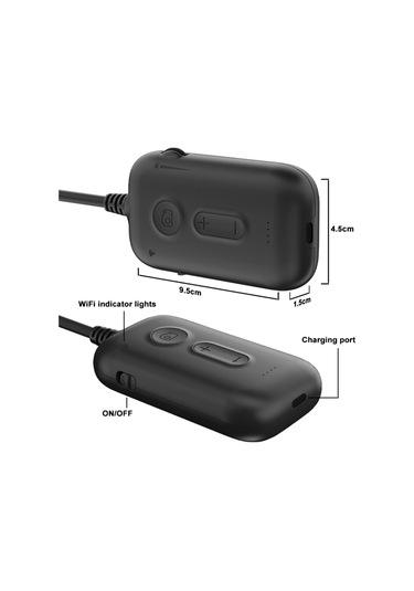 Y15 5.5mm Tek Lens Wifi Endoskop Hd Boru Hattı Su Geçirmez Muayene Kamerası, 1m Sert Tel