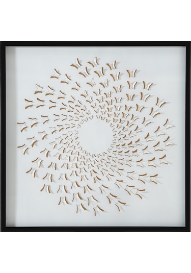 Mudo Home Auralıs Çerçeveli Cam Tablo 100x100 Cm