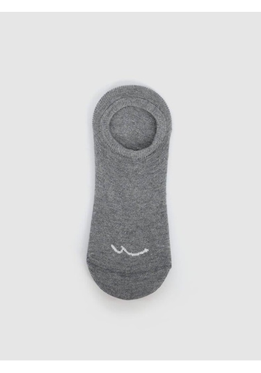 Ltb Yazese Soket Görünmez Unisex Çorap Gri