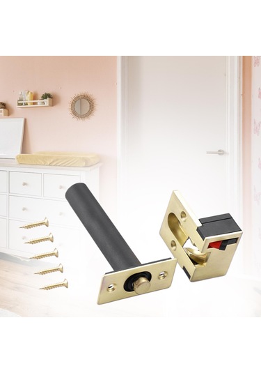 Suntek Magideal Vidalı Kapı Zinciri Kilidi Kalınlaştırılmış Altın