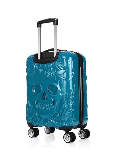 Ççs 5217 Kuru Kafa Polikarbon 3 Lü Valiz Seti-turkuaz Turkuaz