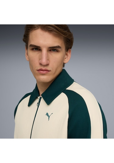 Puma T7 Relaxed Track Erkek Krem Ceket 632994 Krem