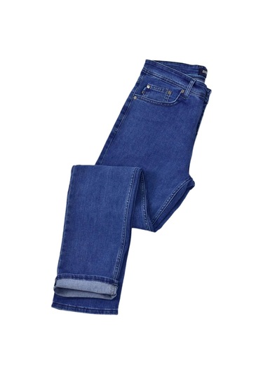 Erkek Regular Fit Jeans Pantolon 320 Bgl-st04199 Mavi