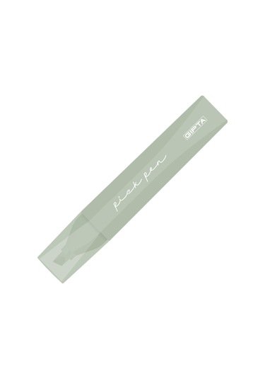 Gıpta Pickpen Kesik Uç Fosforlu Markor Pastel Pastel Yeşil