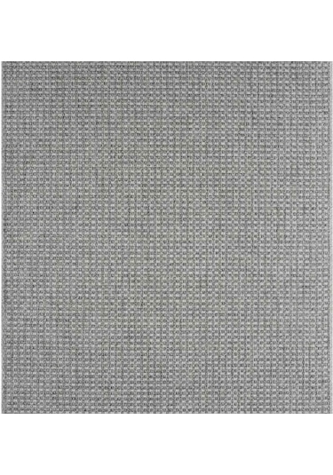 Gri Melanj Kareli Dokuma Modern Halı - L667grbo Gri - Melanj