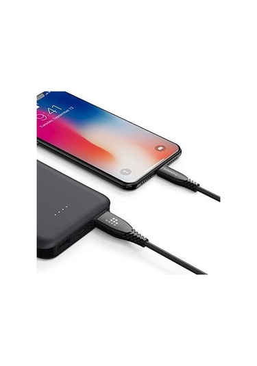 Tronsmart İphone Uyumlu Için Mfı Lightning 1.2M Şarj Kablosu Siyah