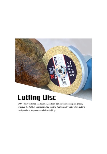 Singree 110mm Çap 20mm Delik Elmas Disk Seramik Sıradan Cam Mermer Kesme Taşlama