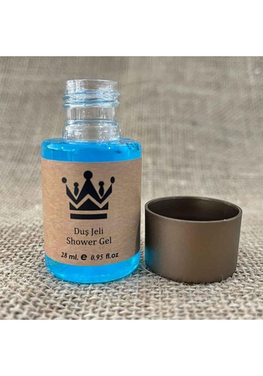 1500 Adet Standart Otel Duş Jeli Geniş Kapak Kraft 30 Ml Silindir Şişe Tek Kullanımlık Kullan At