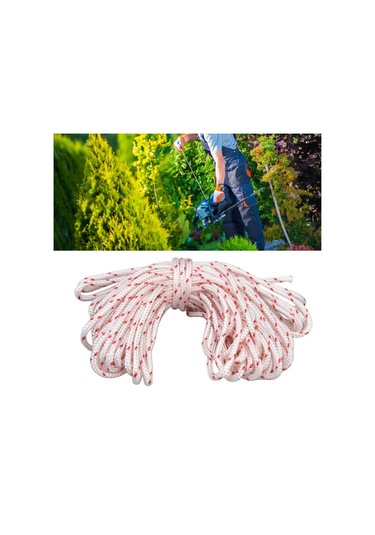 Springsun 10m Nilon Başlatma Teli Makaslı Çim Biçme Makinası Yedek Parçası