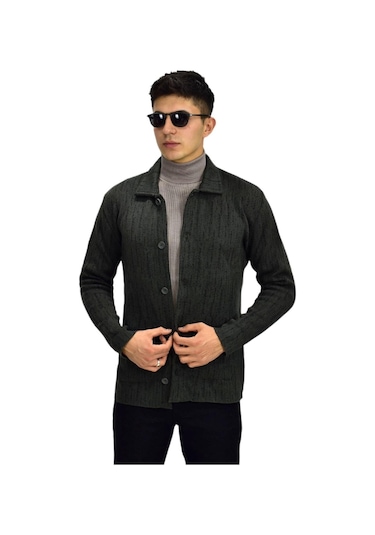 Erkek Spor Düğmeli Hırka R6420 Bgl-st03172 001