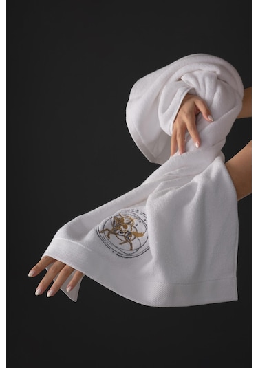 Varol %100 Microcotton Üst Kalite Havlu Seti Burç Nakışlı Yay-standart Yay Diğer