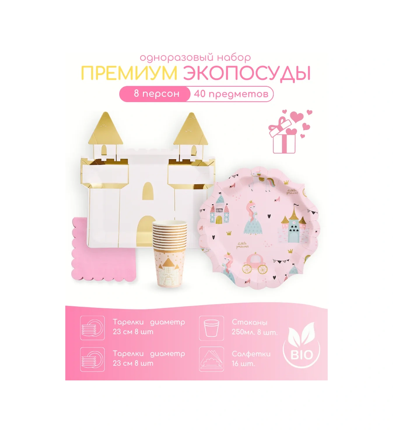 Merry Land Parti İçin Tek Kullanımlık Sofra Takımı 322357609 100 adet