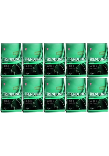 Trendline Sterilised Tavuklu Kısırlaştırılmış Yetişkin Kedi Maması 10 x 1 KG