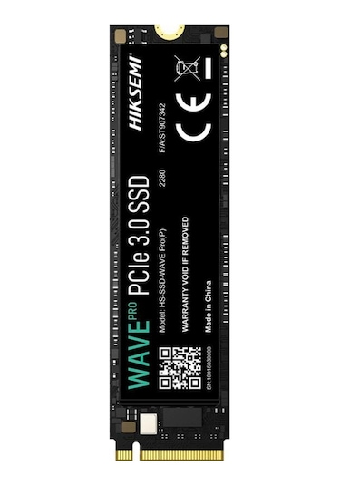 Hiksemi Wave (P) 1TB 2500MB/s - 2450MB/s PCI-e 3.0 NVMe M.2 2280 SSD