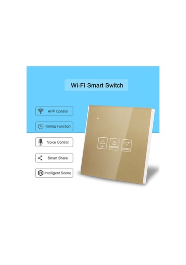 Symbee Altın 1 Grup Akıllı Wi-fi Dimmer Anahtarı - App, Alexa Ve Google Home İle Ses Kontrolü, Zamanlama Ve Paylaşım Özellikleri