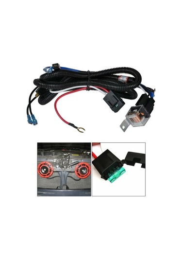 Trendooze Yedek Yedek Takım Röle Parça Korna Kiti Kablo Demeti 1 Ky