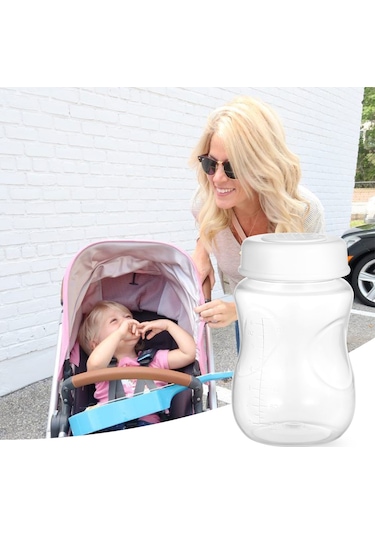 Ximistore9 Anne Sütü Saklama Şişesi Seti - 8 Adet, Bpa İçermeyen Pp Malzeme, 180ml Kapasite, Evde Ve Seyahatte Kullanım