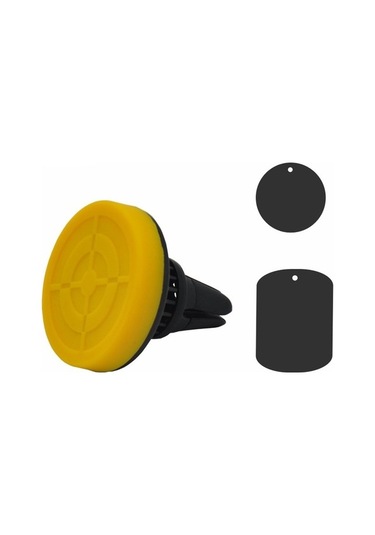 Luckysouk Kaliteli Manyetik Destek Cep Telefonu Araç Dash Tutucu Standı Montaj Evrensel Siyah Yok Havalandırma Rw9jjl