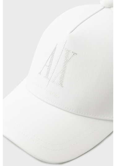 Armani Exchange Bayan Şapka Xw000957 Af13846 U0002 Beyaz Beyaz