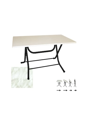 Klasik Katlanır Werzalit Tabla Masa 80x140