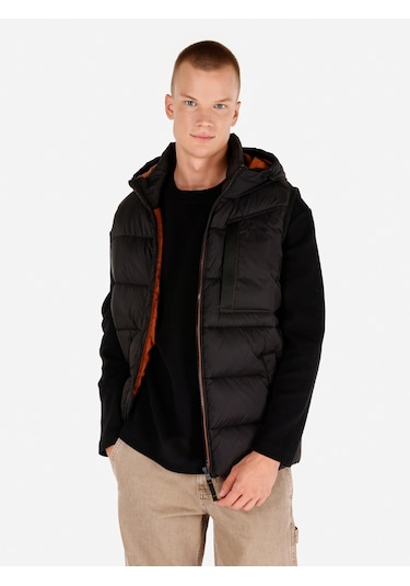 Colins Siyah Erkek Yelek Cl1069872 Q1.v1 Blk Siyah